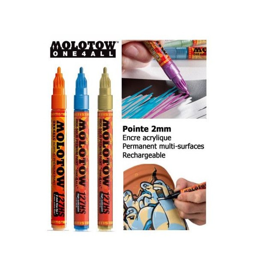 Dessin & Arts Graphiques Creastore Molotow | Marqueur One4All - 2Mm - 127Hs - Molotow