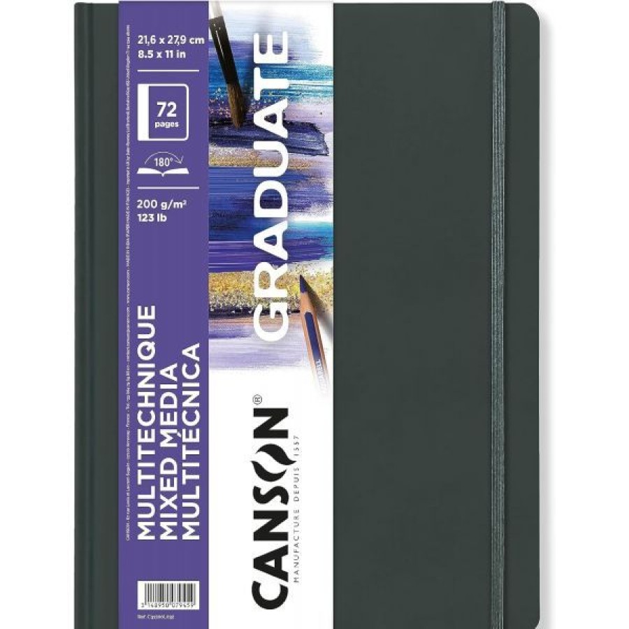 Papiers Creastore Papiers Dessin | Carnet Mix Media Graduate - 200Gr - Canson