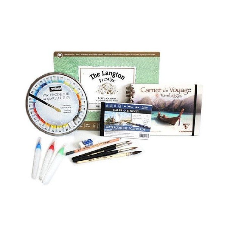 Peintures Creastore Peinture Aquarelle Fine | Kit Aquarelle Paysage