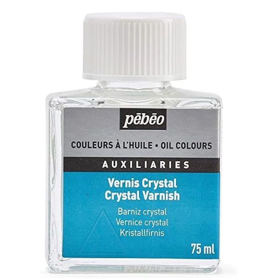 Peintures Creastore Mediums & Vernis Peinture A L'Huile | Vernis Cristal 75Ml - Pebeo