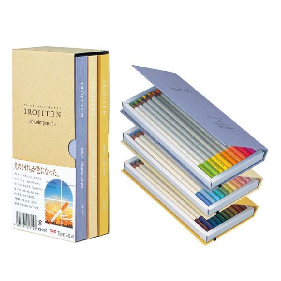 Dessin & Arts Graphiques Creastore Crayons De Couleurs | Set Irojitens - Seascape - Tombow