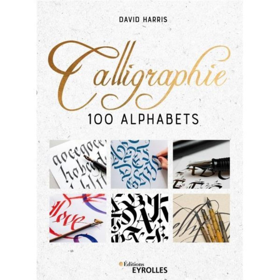 Dessin & Arts Graphiques Creastore Livres Calligraphie | Calligraphie 100 Alphabets - Livre