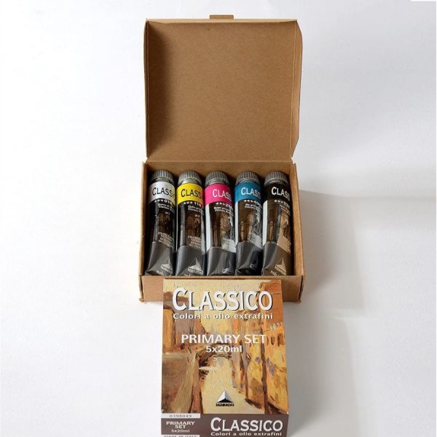 Peintures Creastore Peinture A L'Huile Extra&Fine | Set De 6 Tubes Classico 20Ml - Maimeri