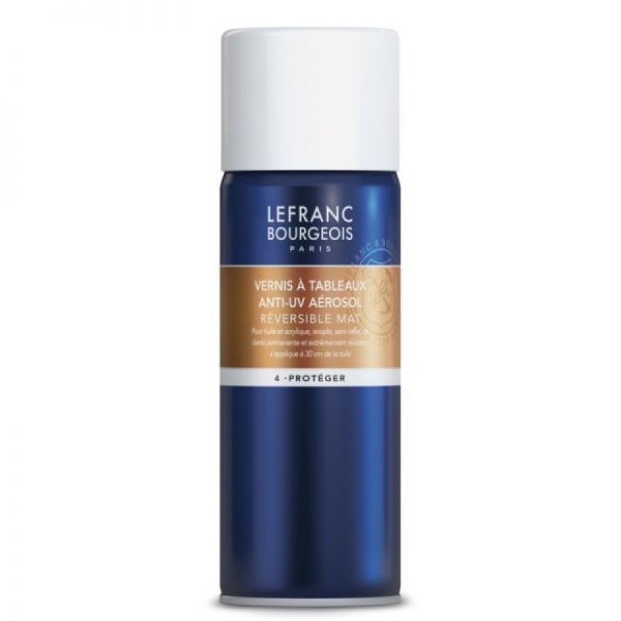 Peintures Creastore Mediums & Vernis Peinture A L'Huile | Vernis A Tableaux Mat - 400Ml - Lefranc Bourgeois