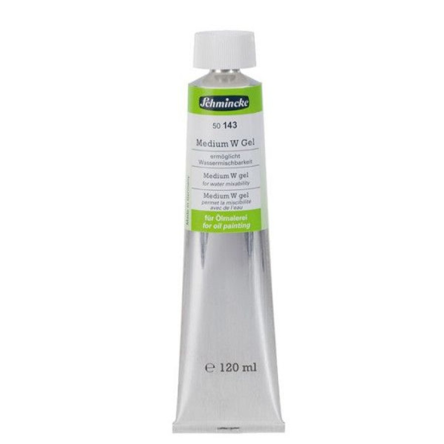 Peintures Creastore Peinture A L'Huile Extra&Fine | Medium W En Gel Schmincke, Rend La Peinture A L'Huile Miscible A L'Eau