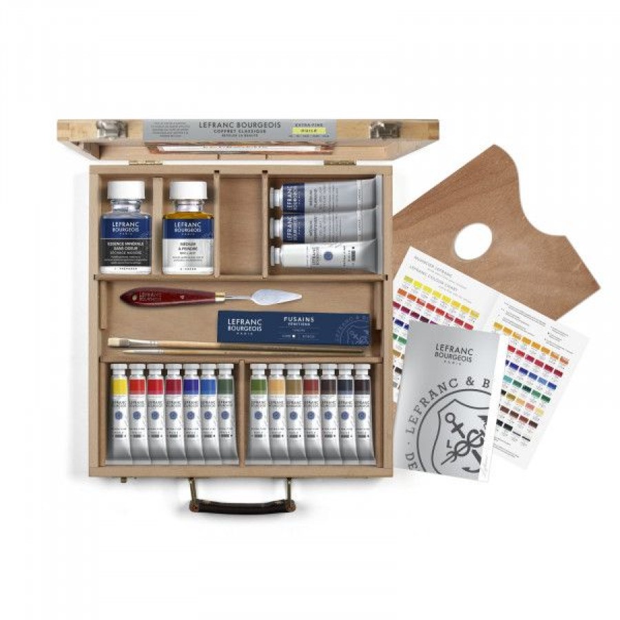 Peintures Creastore Peinture A L'Huile Extra&Fine | Coffret Huile Extra-Fine Corot - Lefranc & Bourgeois