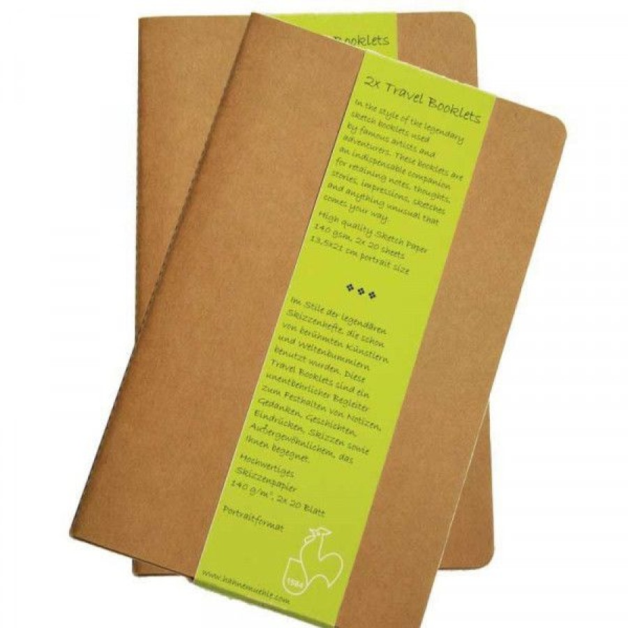 Papiers Creastore Blocs A Croquis | Travel Booklets - Lot De 2 Carnets - Hahnemuhle