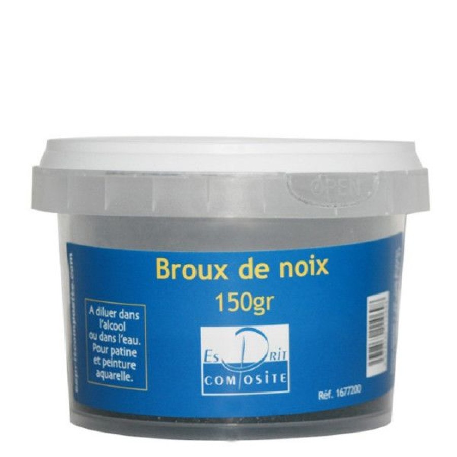 Peintures Creastore Accessoires Pour Peinture Aquarelle | Broux De Noix En Poudre