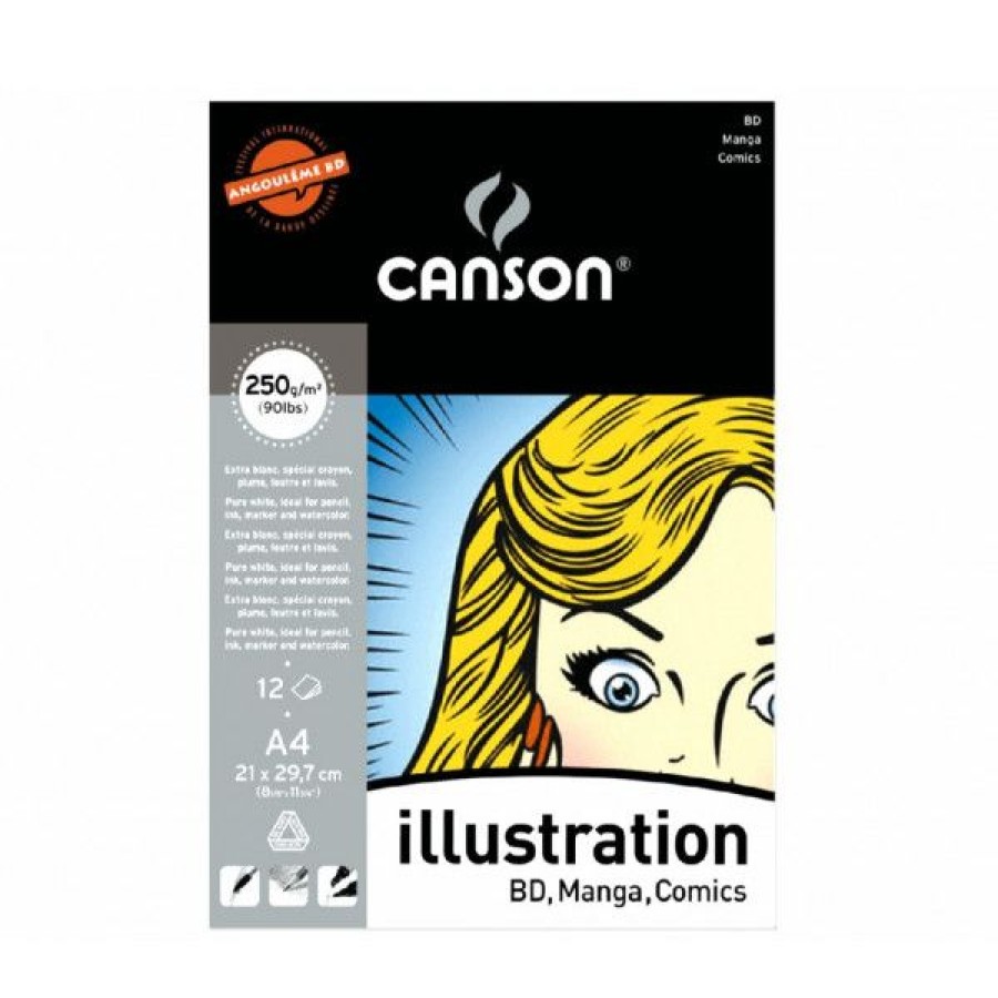 Papiers Creastore Papiers Dessin | Bloc Canson Illustration