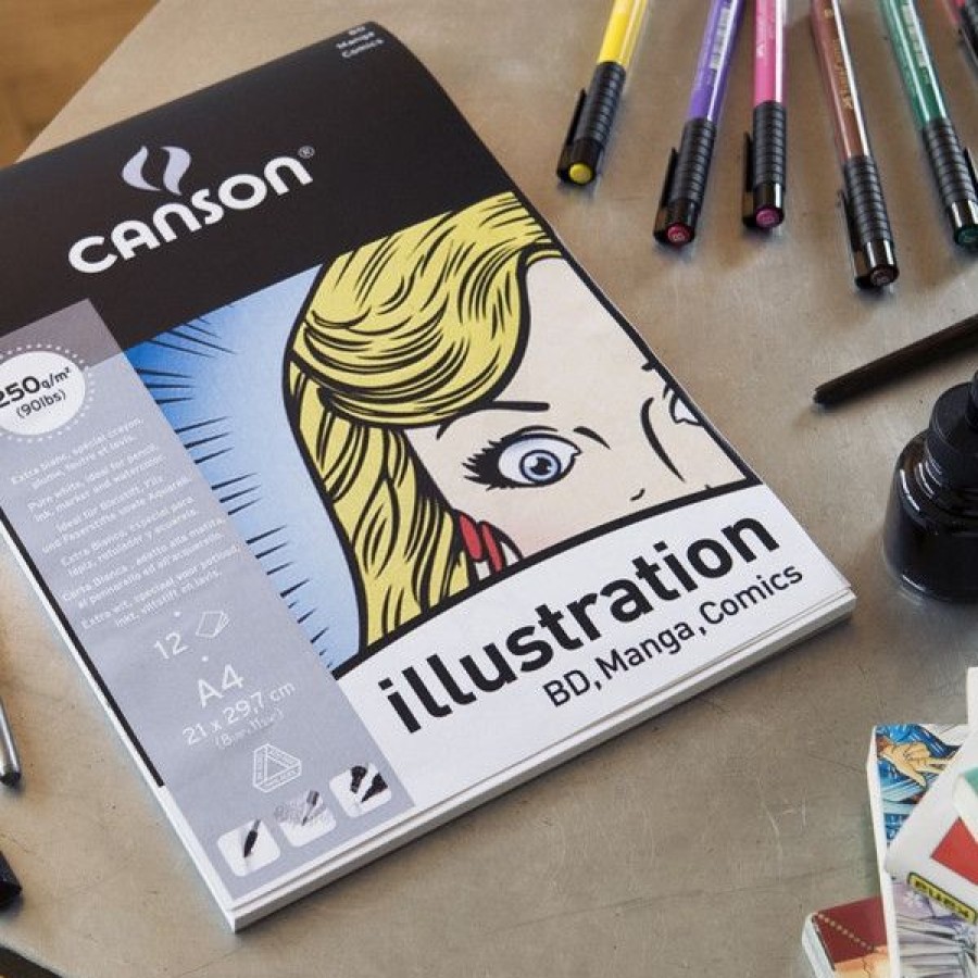 Papiers Creastore Papiers Dessin | Bloc Canson Illustration