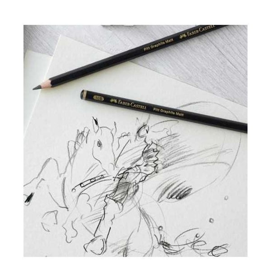 Dessin & Arts Graphiques Creastore Crayons Graphites | Crayon Pitt Graphit Matt - Faber-Castell