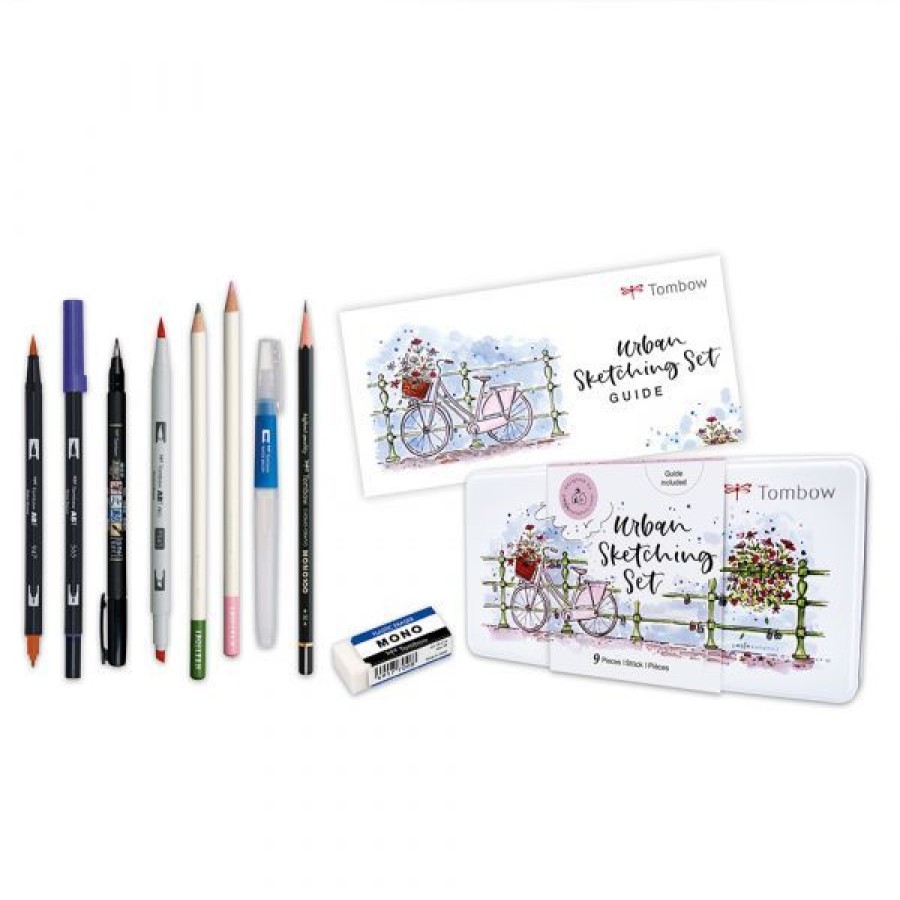 Dessin & Arts Graphiques Creastore Crayons Graphites | Kit Urban Sketch - Tombow