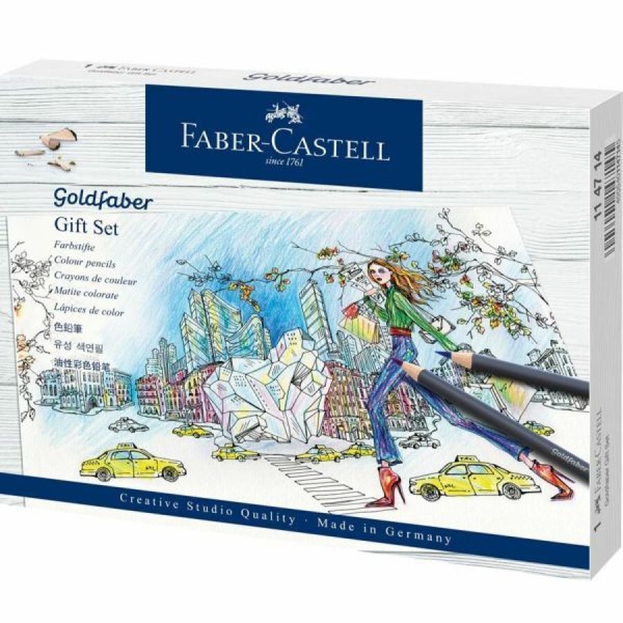 Dessin & Arts Graphiques Creastore Crayons De Couleurs | Set D'Initiation Goldfaber - Faber-Castell