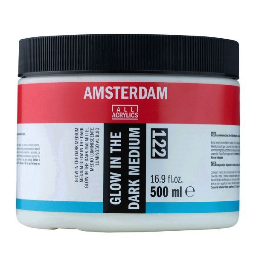 Peintures Creastore Mediums & Vernis Peinture Acrylique | Medium Phosphoresent Glow In The Dark - Amsterdam