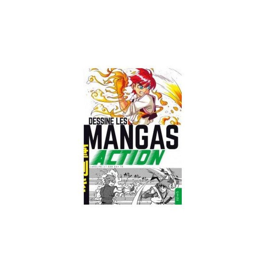 Dessin & Arts Graphiques Creastore Livres Dessin Mangas | Dessine Les Mangas Action - Livre