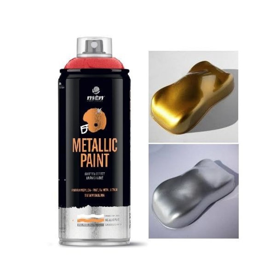 Peintures Creastore | Bombe De Peinture Effet Metallique - Mtn Pro - Montana