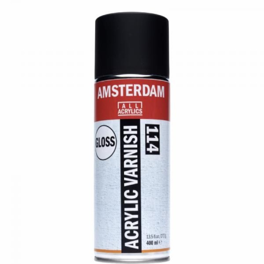 Peintures Creastore Mediums & Vernis Peinture Acrylique | Vernis Acrylique Brillant En Bombe - Amsterdam