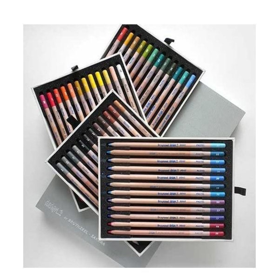 Dessin & Arts Graphiques Creastore Fusains Sanguines | Coffret De 48 Crayons Pastels - Bruynzeel