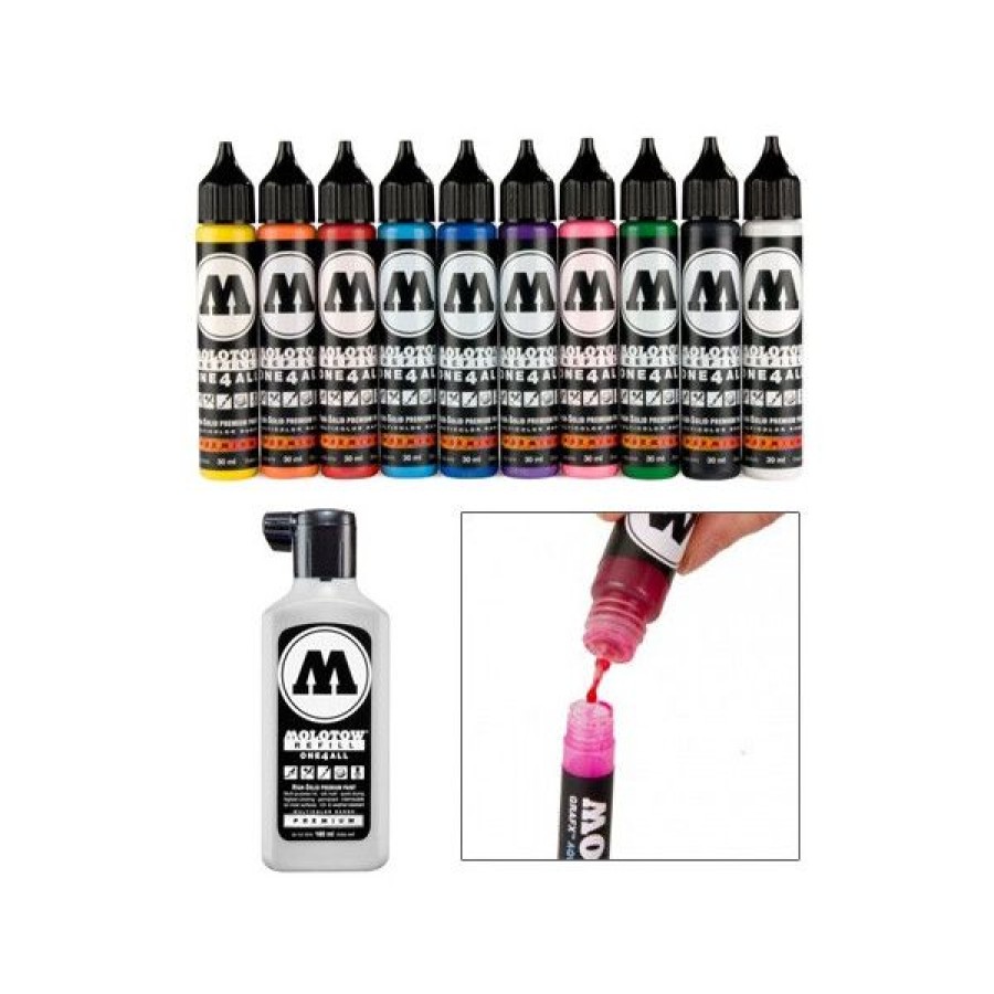 Dessin & Arts Graphiques Creastore Molotow | Recharge Peinture Acrylique Pour Marqueur One4All Et Transformer - Molotow