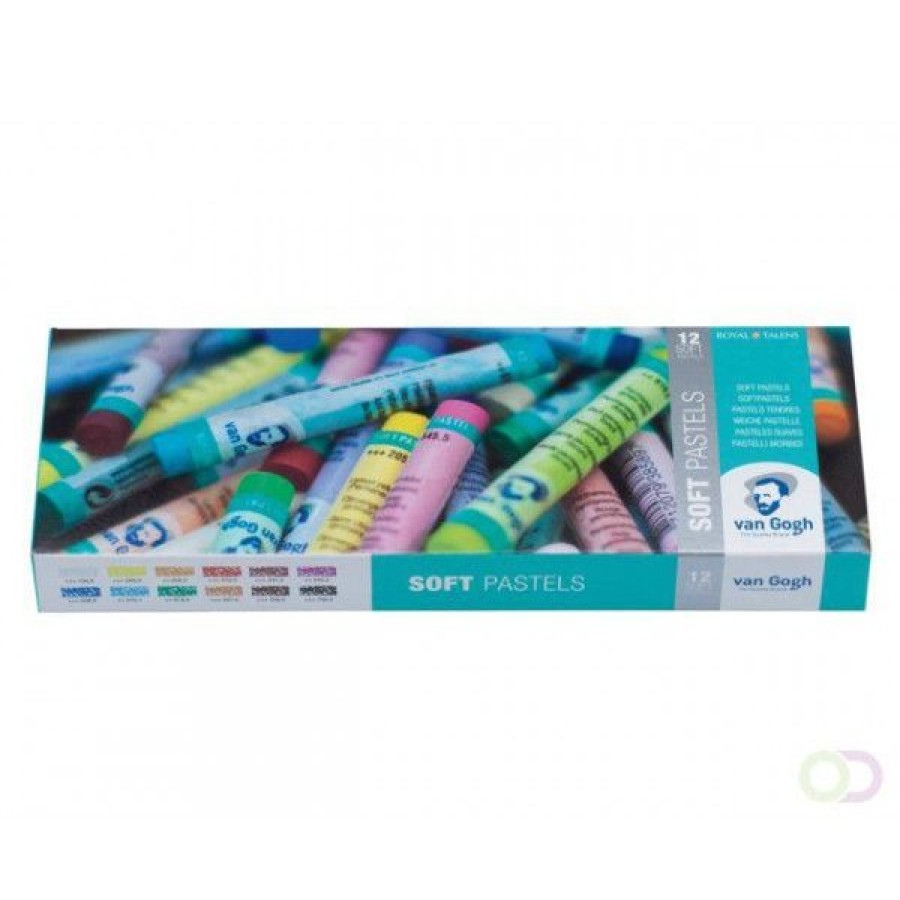 Dessin & Arts Graphiques Creastore Pastels Secs Craies | Set De 12 Pastels Tendres - Van Gogh