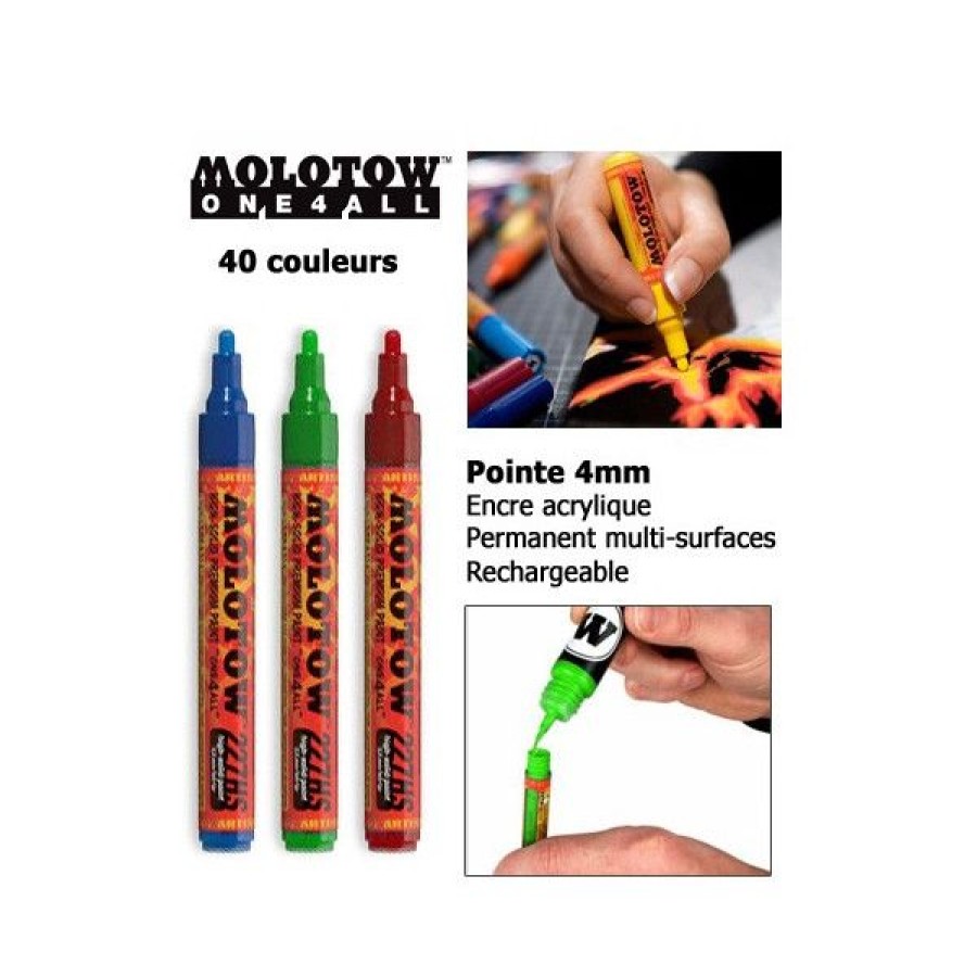 Dessin & Arts Graphiques Creastore Molotow | Marqueur One4All - 4Mm - 227Hs - Molotow