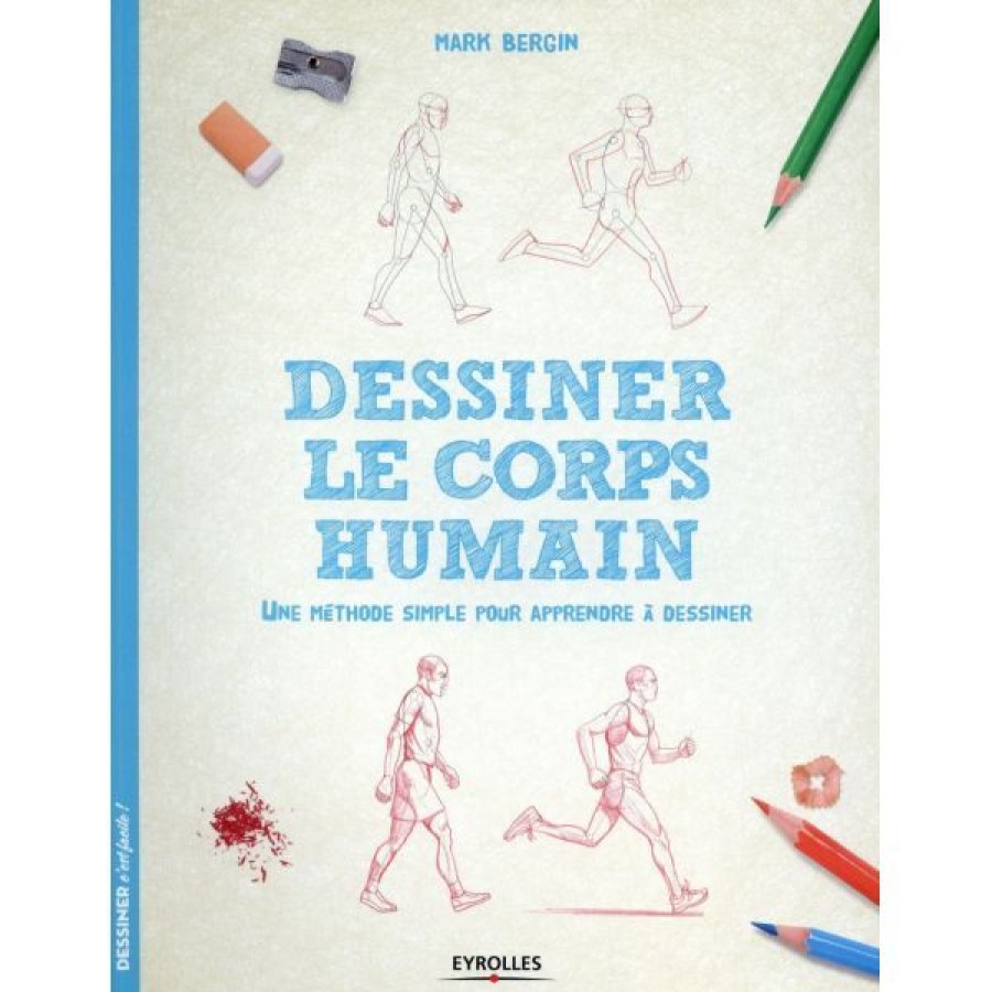 Dessin & Arts Graphiques Creastore Livres Dessin | Dessiner C'Est Facile - Le Corps Humain - Livre