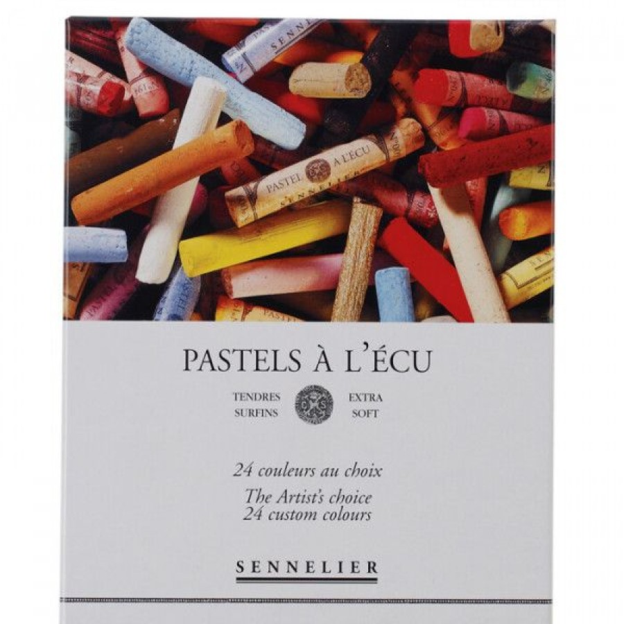 Dessin & Arts Graphiques Creastore Pastels Secs Craies | Boite Vide Pour 24 Pastels A L'Ecu - Sennelier