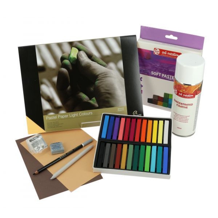 Dessin & Arts Graphiques Creastore Coffrets & Kits | Kit Pastel Debutant