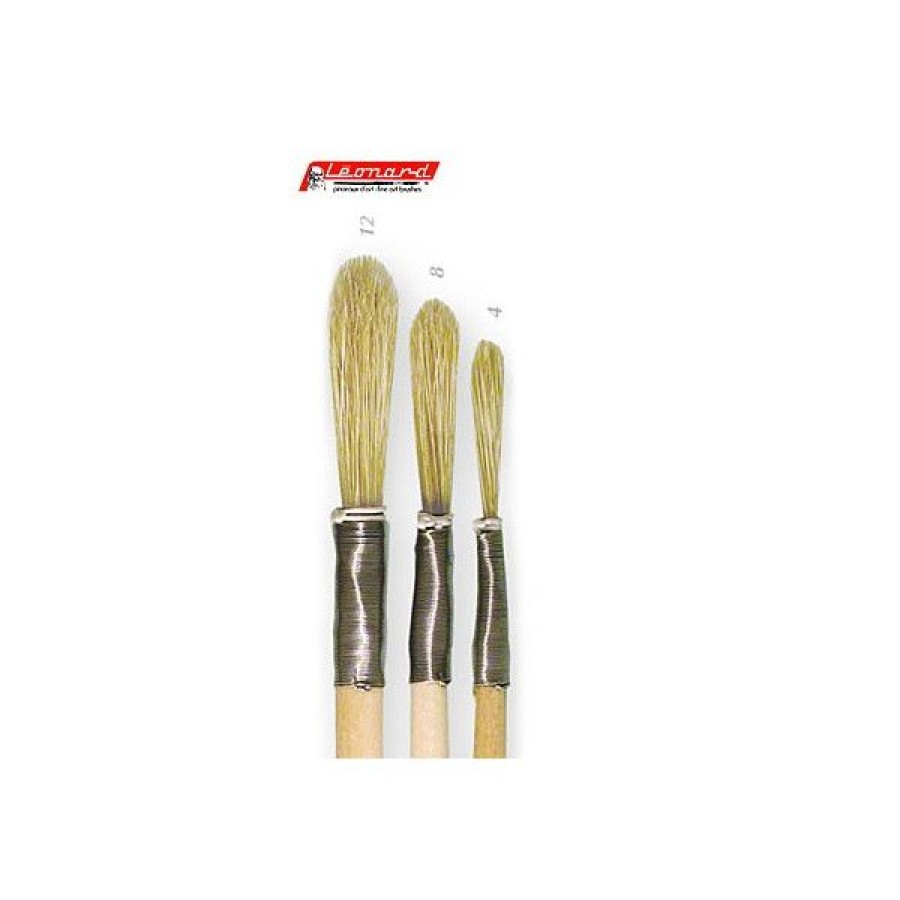 Pinceaux & Fournitures Creastore Pinceaux A Marbrer & Faux Bois | Brosse A Marbrer Soies - Serie 209Fp - Leonard