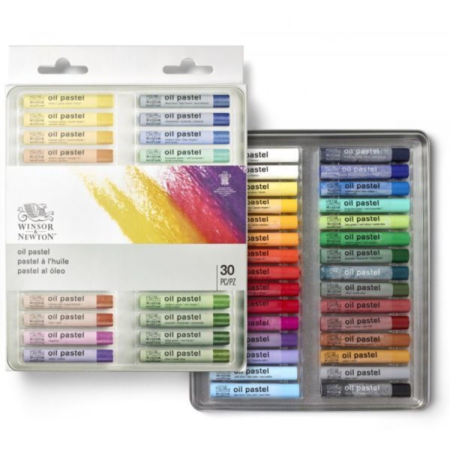 Dessin & Arts Graphiques Creastore Pastels A L'Huile | Set De 30 Pastels A L'Huile Winsor & Newton