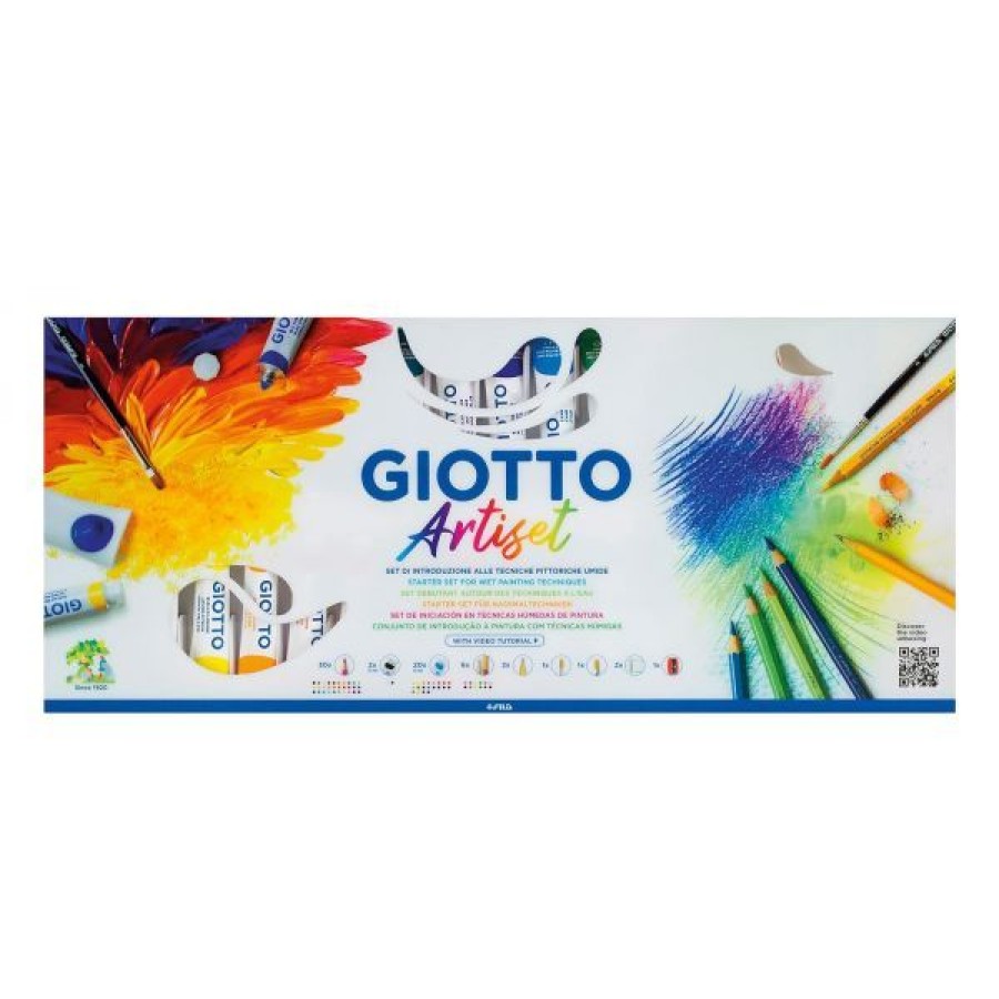 Peintures Creastore Peinture Aquarelle Fine | Ensemble D'Artiste Artiset - Giotto