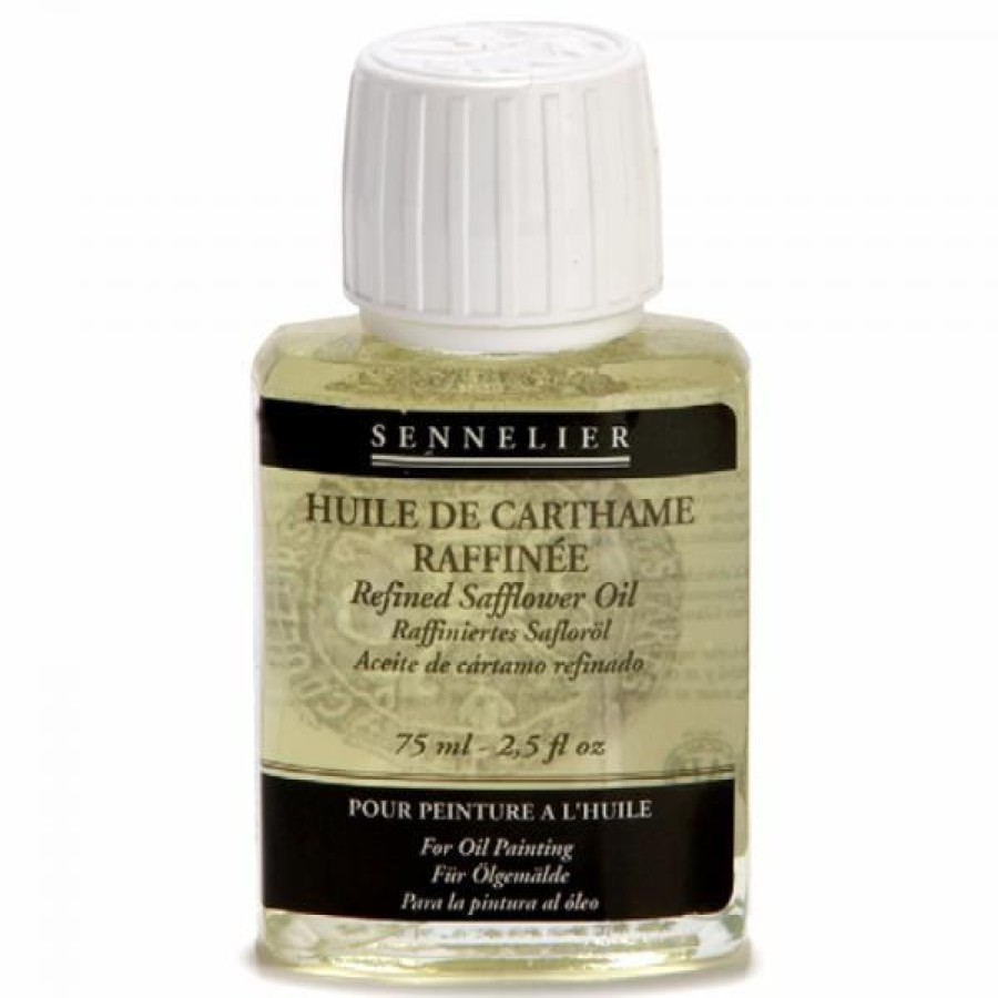 Peintures Creastore Mediums & Vernis Peinture A L'Huile | Huile De Carthame Raffinee - Sennelier