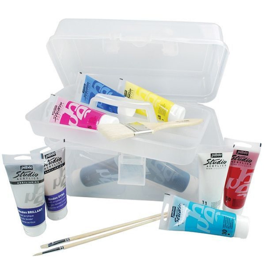 Peintures Creastore Peinture Acrylique Fine | Coffret Studio Acrylics - Pebeo