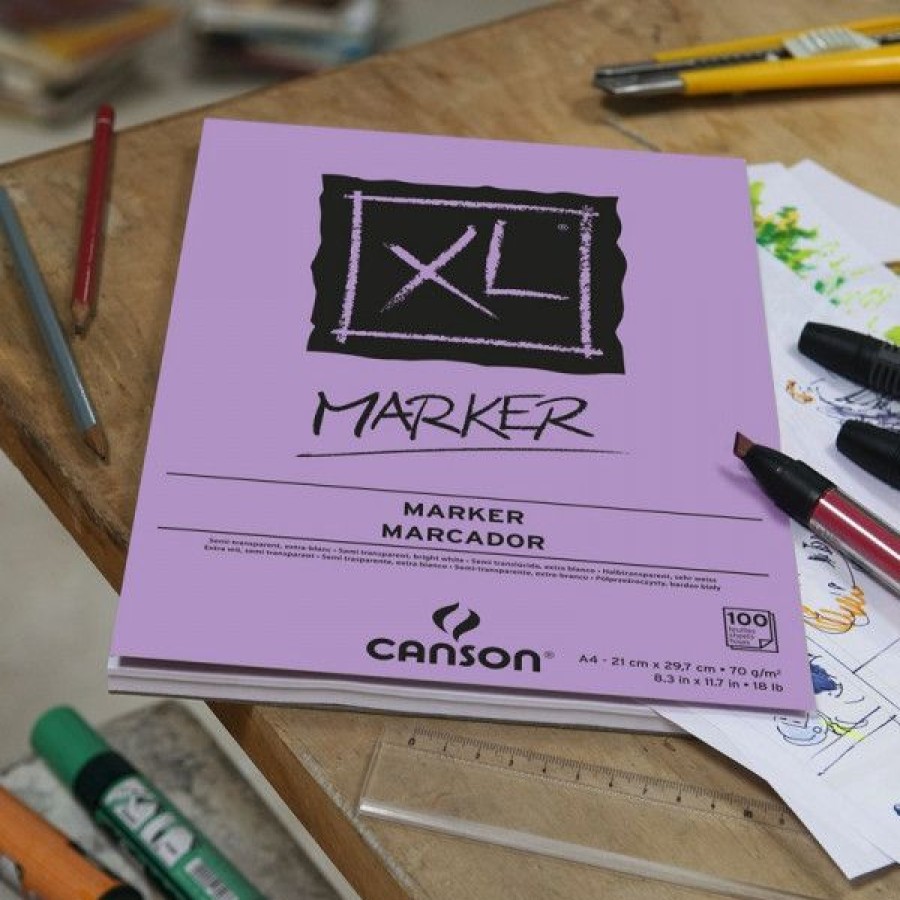 Papiers Creastore Papiers Dessin | Bloc Canson Xl Marker