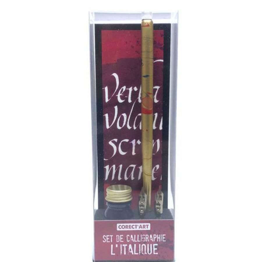 Dessin & Arts Graphiques Creastore Plumes | Set De Calligraphie - L'Italique - Corect'Art