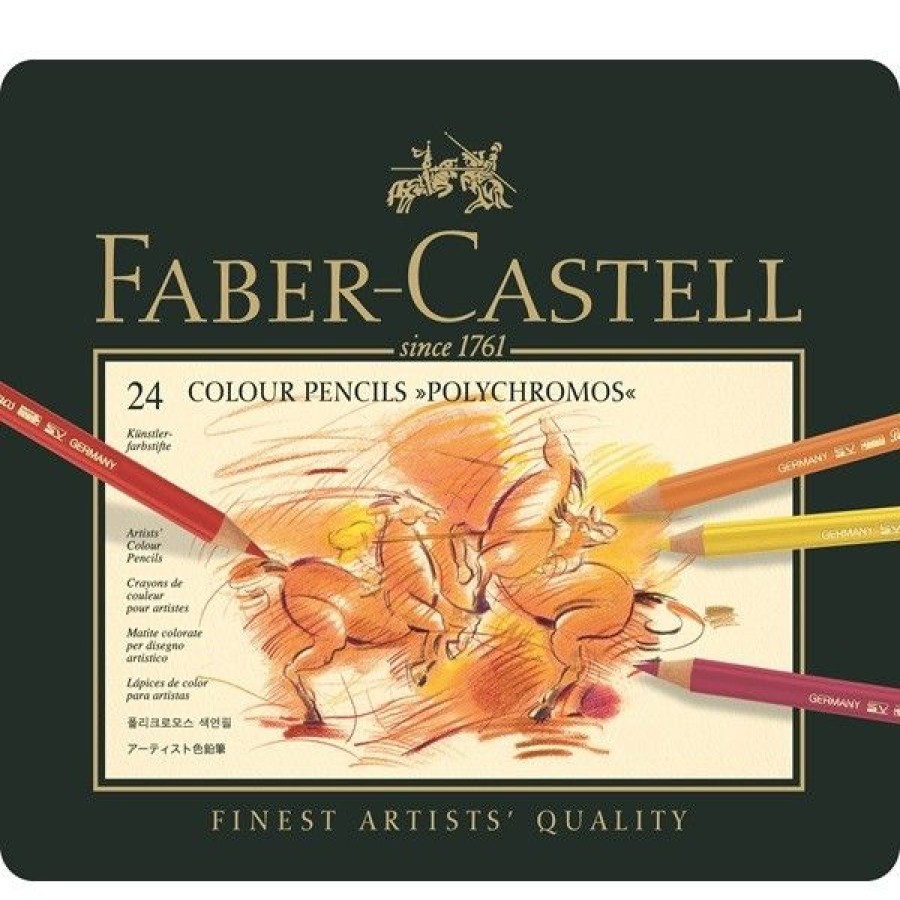 Dessin & Arts Graphiques Creastore Crayons De Couleurs | Boite De Crayons De Couleurs Polychromos - Faber-Castell