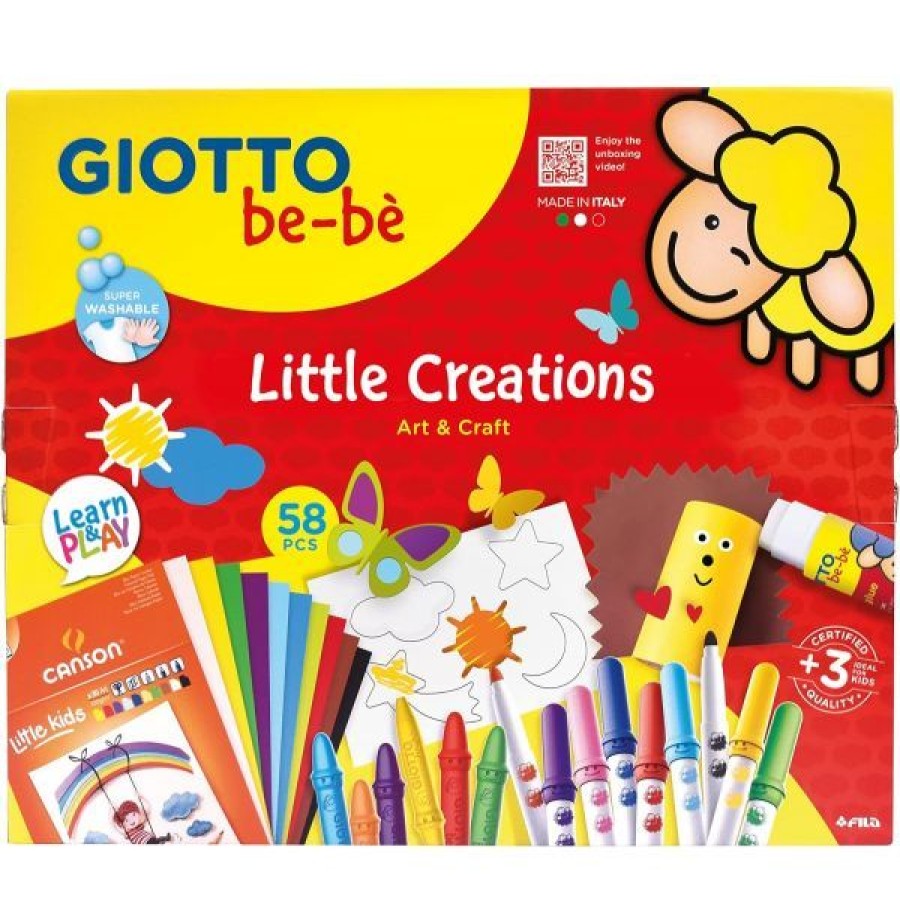 Loisirs Creatifs Creastore Feutres & Crayons | Coffret Super Creative Set - Giotto Bb