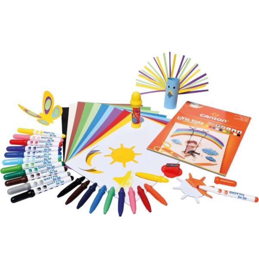 Loisirs Creatifs Creastore Feutres & Crayons | Coffret Super Creative Set - Giotto Bb