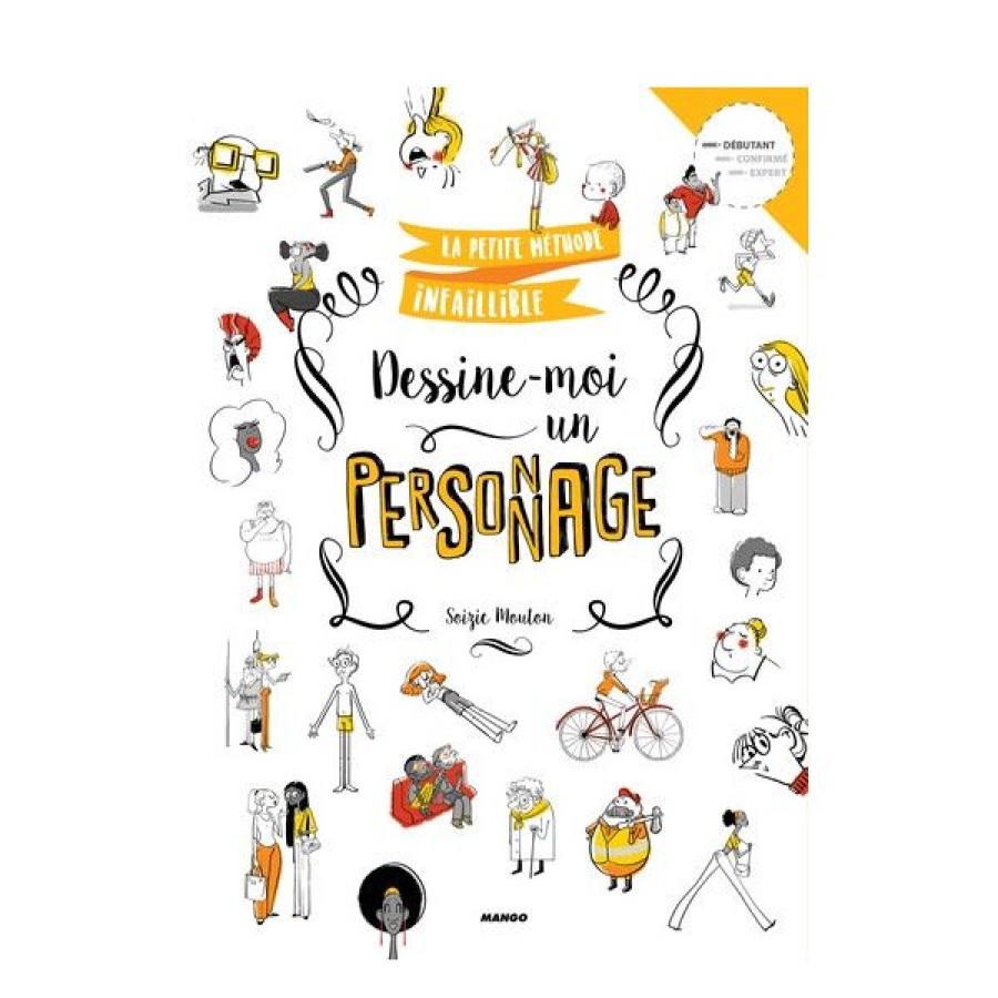 Dessin & Arts Graphiques Creastore Livres Dessin | Dessine-Moi Un Personnage - Livre