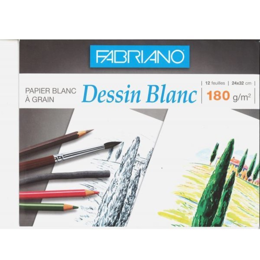 Papiers Creastore Papiers Dessin | Pochette Dessin Fabriano 180Gr