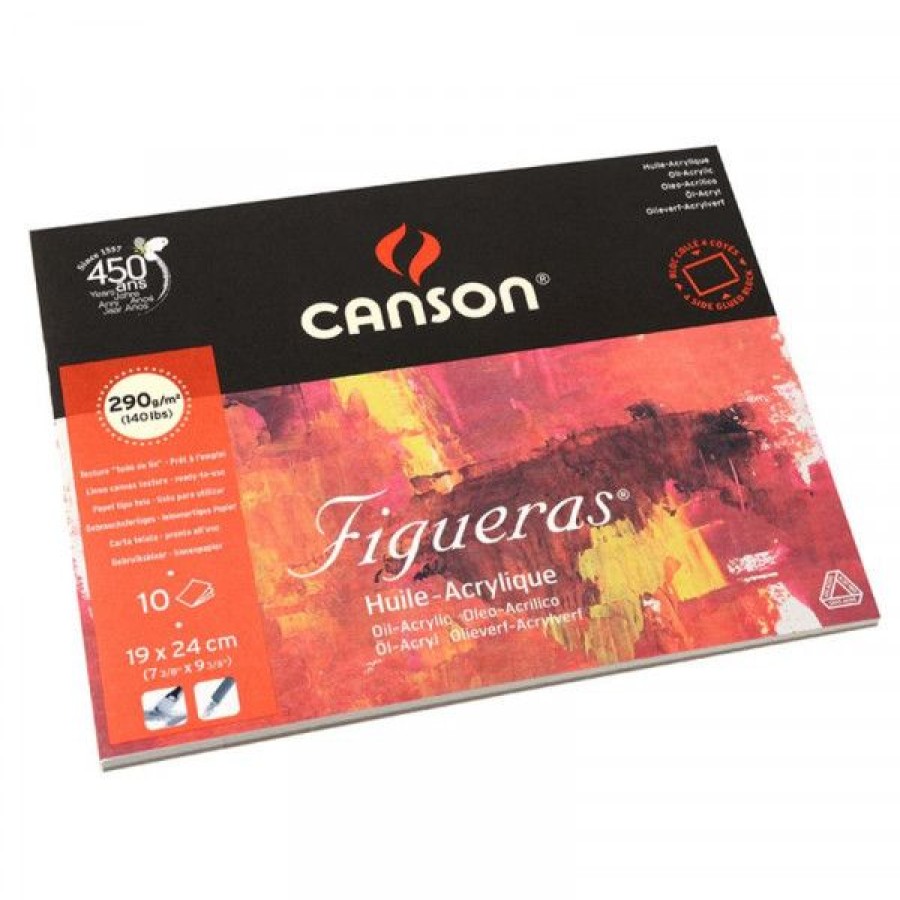 Papiers Creastore Papiers Peinture Huile | Blocs Papier Figueras - Canson