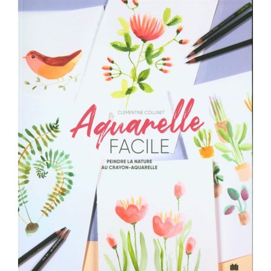 Peintures Creastore Livres Aquarelle | Aquarelle Facile - Livre