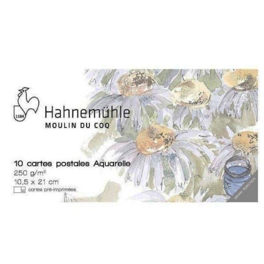 Papiers Creastore Papiers Peinture Aquarelle | Carte Postale - 250Gr - 10.5X21Cm - Hahnemuhle