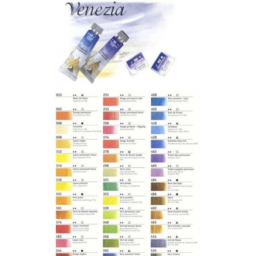 Peintures Creastore Peinture Aquarelle Extra&Fine | Aquarelle Venezia Extra Fine De Maimeri