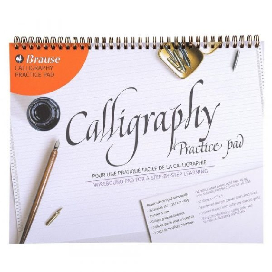 Papiers Creastore | Bloc De Calligraphie D'Apprentissage A4 - Brause