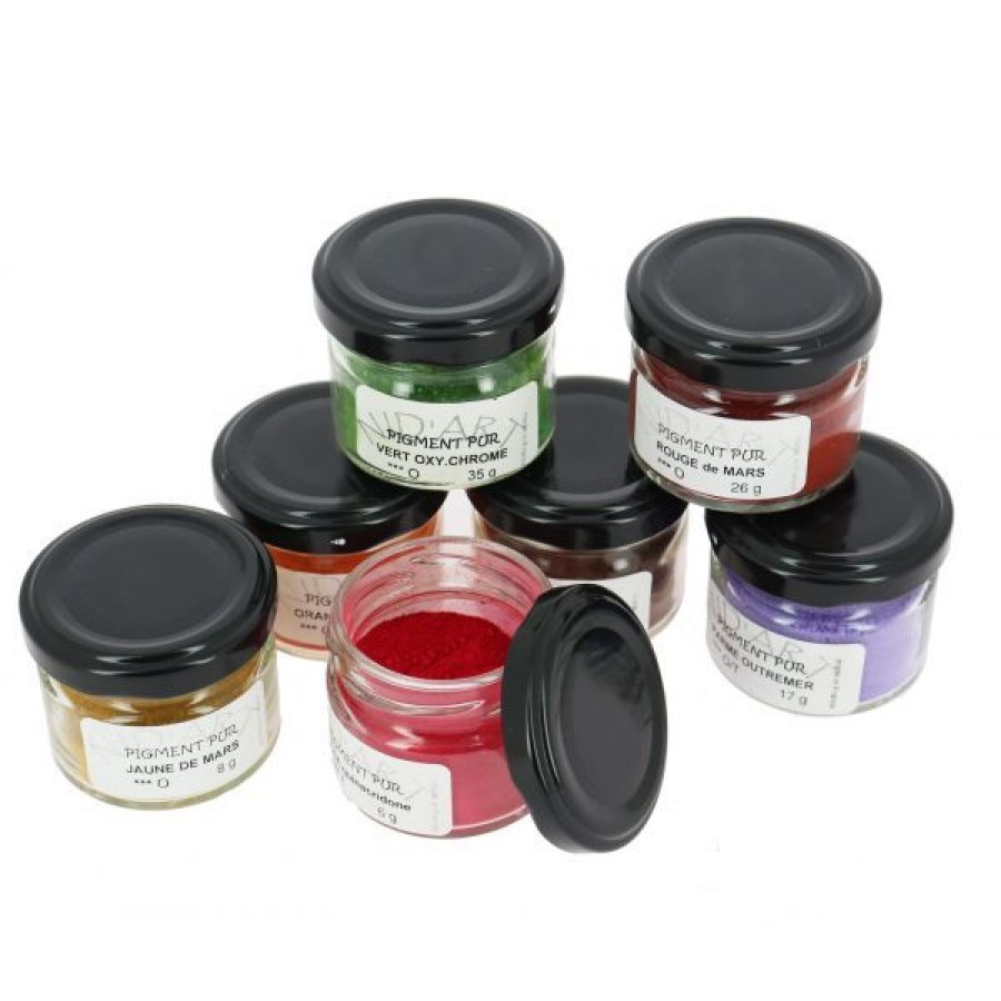 Peintures Creastore | Pigments Purs En Poudre - Nid'Art