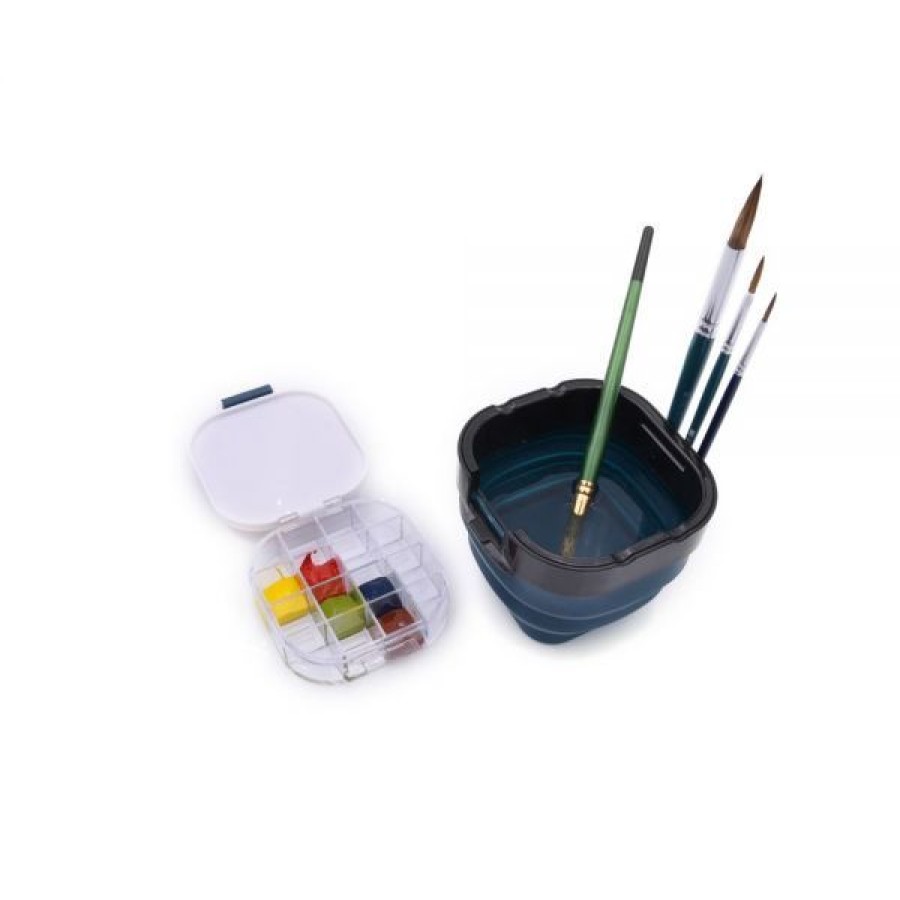 Peintures Creastore Accessoires Pour Peinture Aquarelle | Station Aquarelle Nomade Art & Go