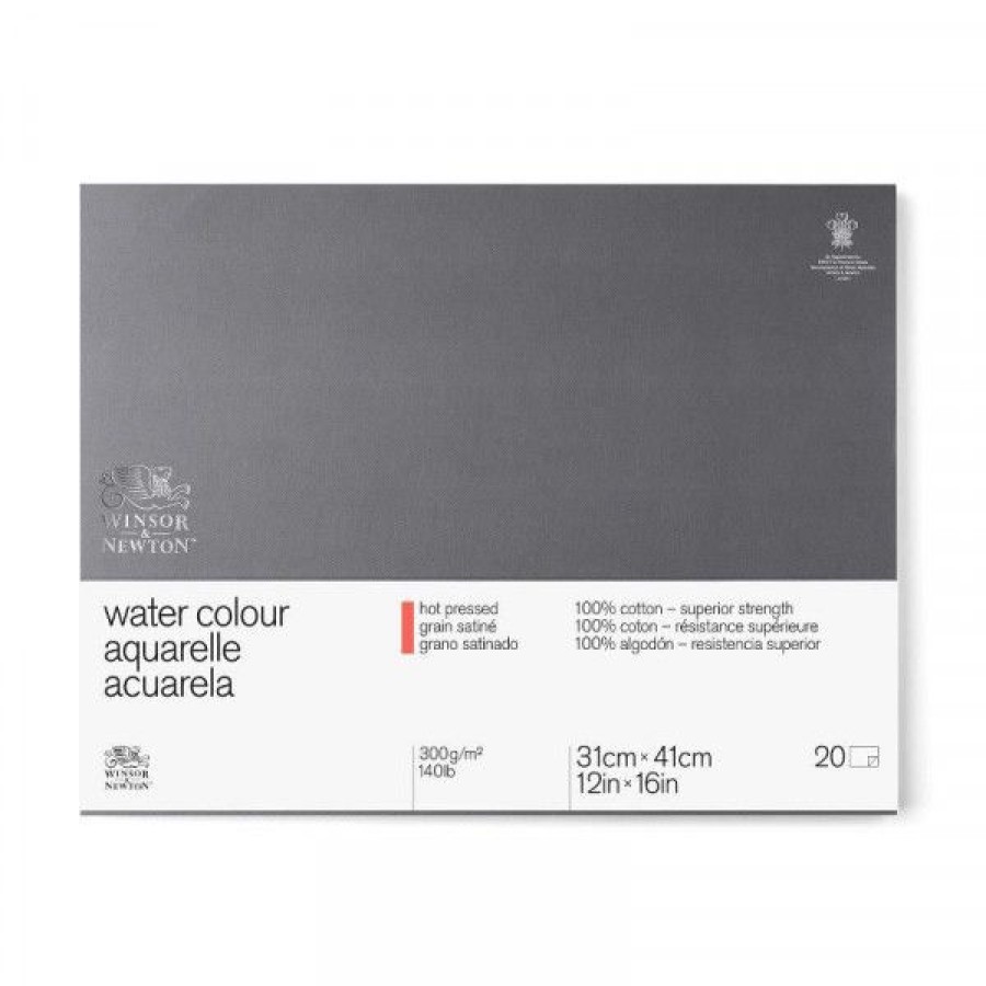 Papiers Creastore Papiers Peinture Aquarelle | Bloc Aquarelle - 300Gr Grain Satine - Winsor & Newton