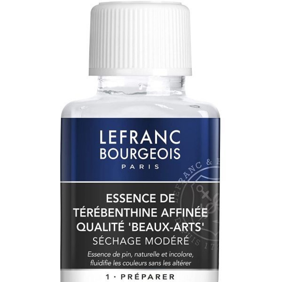 Peintures Creastore Mediums & Vernis Peinture A L'Huile | Essence De Terebenthine Affinee - Lefranc Et Bourgeois