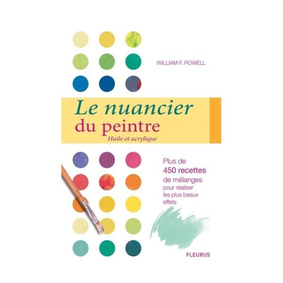 Peintures Creastore Livres Peinture Acrylique | Nuancier Du Peintre Huile Acrylique - Livre